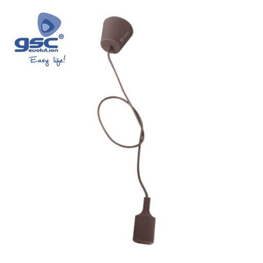 [GC000702181] Suspension plafonnier silicone 1 ampoule E27 cable | 000702181