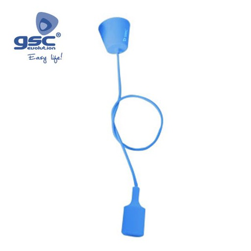 [GC000702183] Suspension plafonnier silicone 1 ampoule E27 cable | 000702183