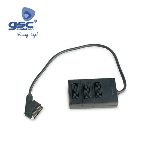 [GC002600918] 1 Euro Mâle vers 3 Euro Femelles avec cable | 002600918