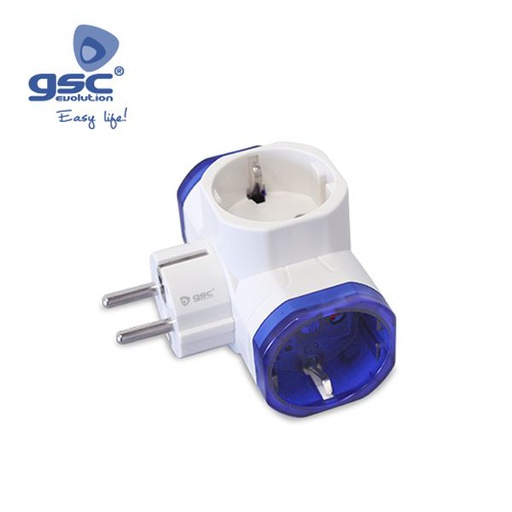 [GC000203309] Adaptateur triple sortie 10/16A 250V | 000203309