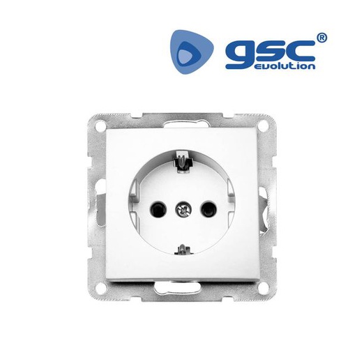 [GC103500010] Iota White - Prise de courant à encastrer | 103500010