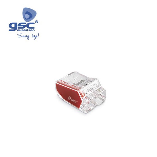 [GC001105517] Sac 5u Connecteur à 2 voies 0,5-2,5mm Rouge | 001105517