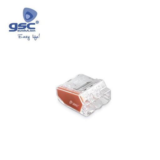 [GC001105518] Sac 5u connecteur à 3 voies 0,5-2,5mm Orange | 001105518