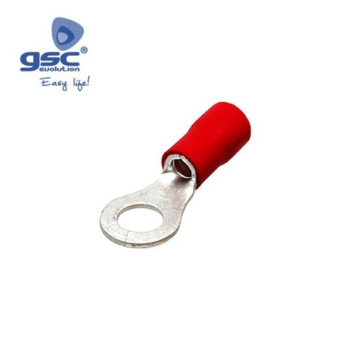 [GC000303611] Sachet de 50 cosses préisolées ronde 5,3/1,5 Rouge | 000303611