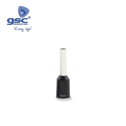 [GC000303643] Sachet de 50 Embouts de câblage isolés 1,5mm Noir | 000303643
