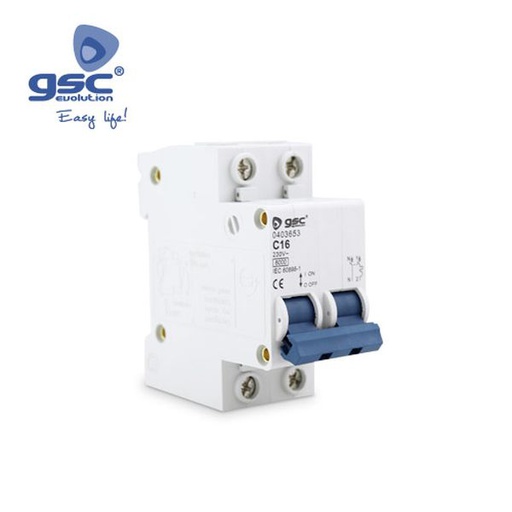 [GC000403652] Double module magnétothermique 1P+N 10A | 000403652