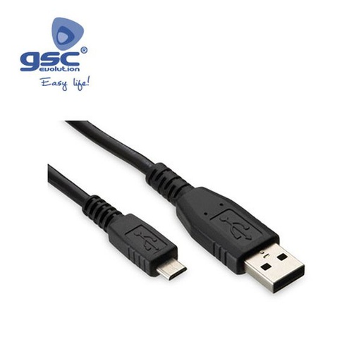 [GC001403685] Câble USB mâle vers Micro USB mâle 2.0 - 1.5M | 001403685