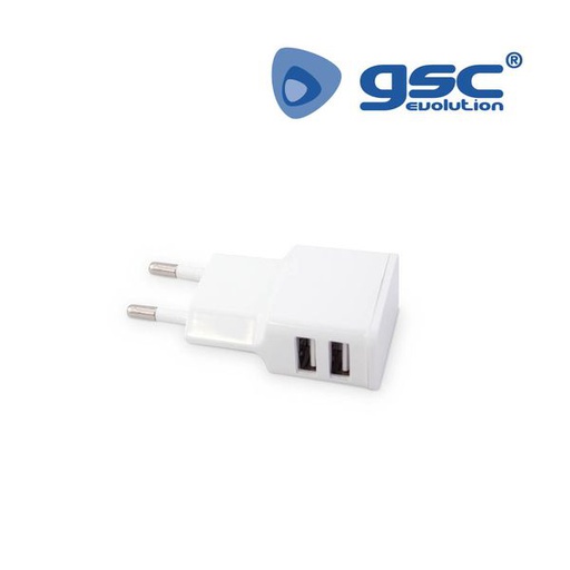 [GC105515001] Chargeur 230V à 2 USB | 105515001