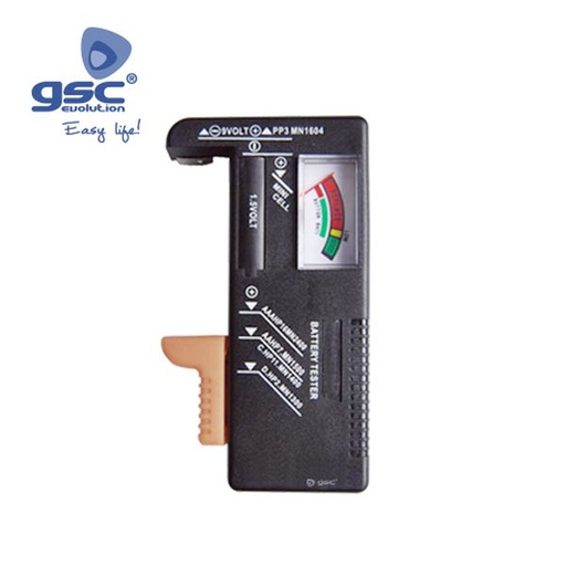 [GC001401281] Testeur de piles AA, AAA, C, D, et 9V - Blister | 001401281