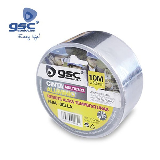 [GC004102262] Bande adhesive multiusages en aluminium | 004102262