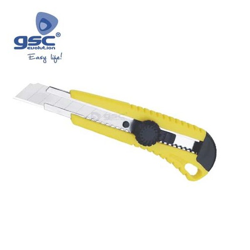 [GC002100675] Cutter plastique 3 lames 3 couleurs différentes | 002100675