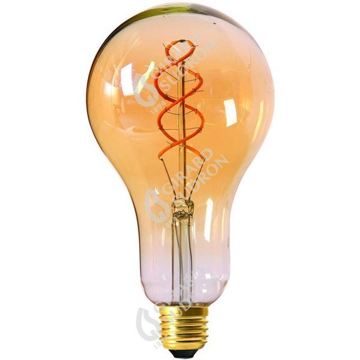 [GS716625] Big bulb filament led twisted 200mm 4w e27 2000k 2 716625