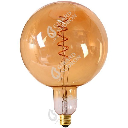 [GS716627] Big bulb led filament spiral globe g200 torsade di 716627