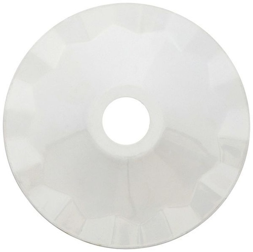 [GS187601] Abat-jour mtallique blanc ø 187 mm avec anneau de 187601