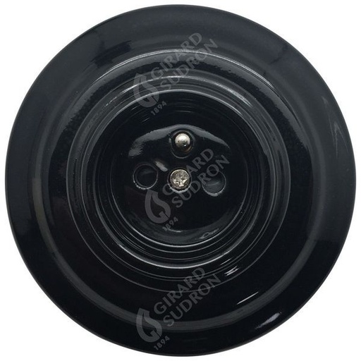 [GS200605] Retroindus socket porcelain black 200605