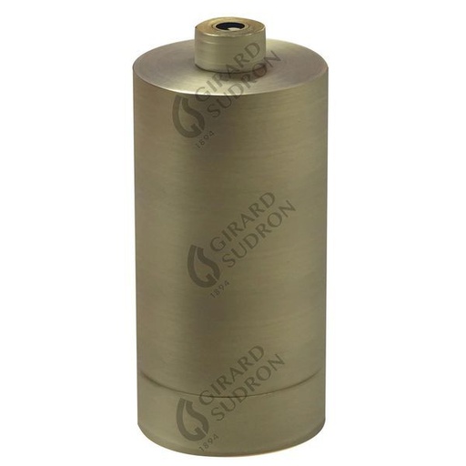 [GS187569] Douille cylindre acier e27 or antique 187569