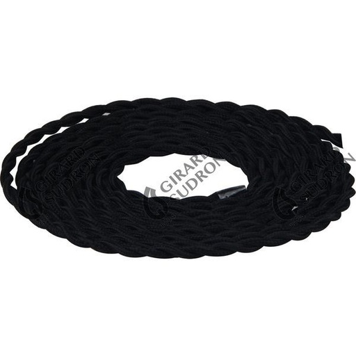 [GS189650] Twisted câble black 2m 2 x 0,75mm2 189650