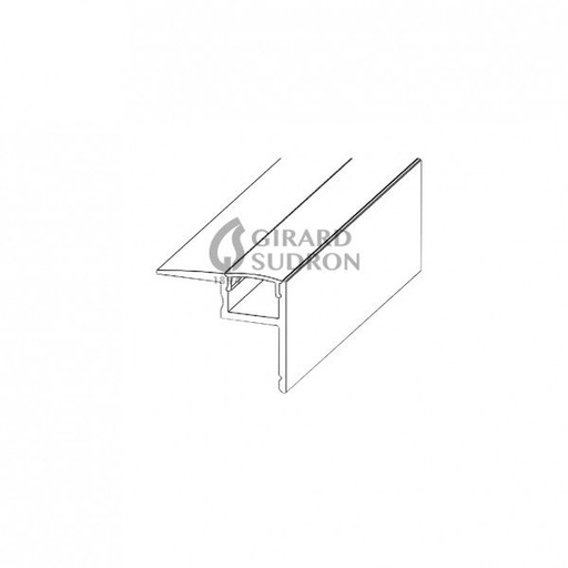 [GS164466] Profil aluminium spcial plafond 36.2x31.1 opaque 164466