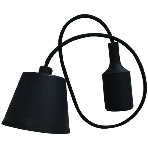 [VT-3478destok] Vt-7228 E27 Pendant Holder-Black - VT-3478destok