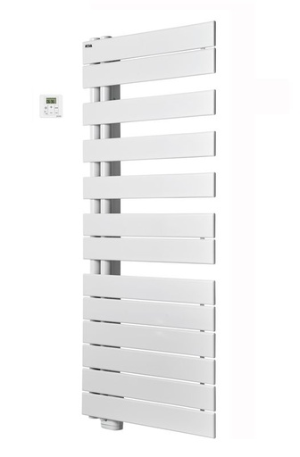 [ACOVA-TFLT050-055/GF] Acova - Fassane Spa Twist EL gauche, cde RF, Blanc RAL 9016, 500W, H - TFLT050-055/GF