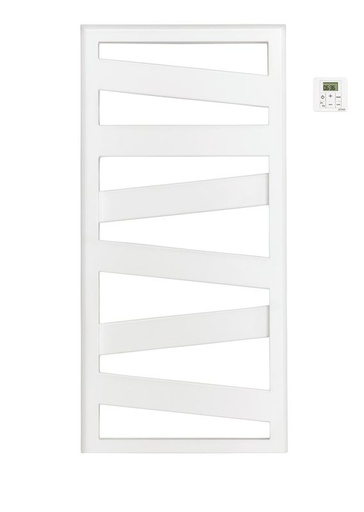 [ACOVA-TKZ-050-050/GF] Acova - Kazeane EL commande RF, Blanc RAL 9016, 500W, H 1291 mm / L - TKZ-050-050/GF