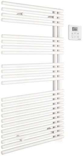 [ACOVA-TLNR-050-50/GF] Acova - Cala Asymétrique EL droite, cde RF, Blanc RAL 9016, 500W, H - TLNR-050-50/GF