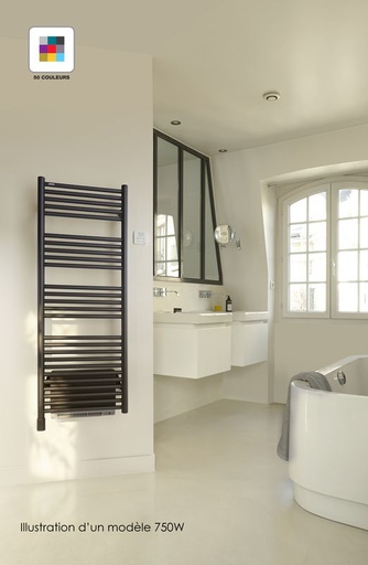 [ACOVA-TSL-075-050/IFSC] Acova - Atoll Spa EL +Air, couleur, 750W, H 1371 mm / L 510 mm - TSL-075-050/IFSC