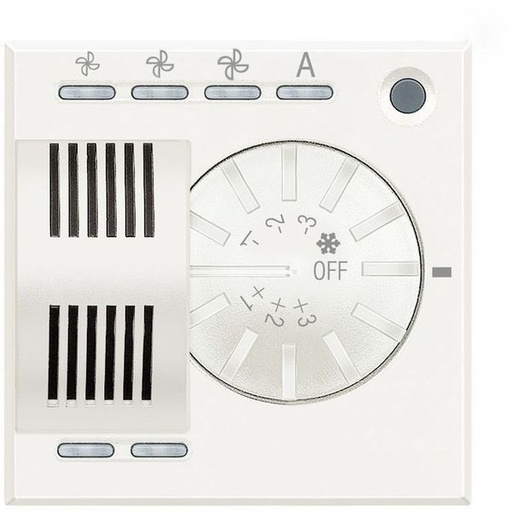 [BTHD4692FAN] Mh Axo Whit Thermostat Sondfan - Bticino HD4692FAN