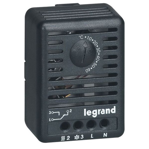 [LEG034847] Thermostat Pour Coffret/Armoire De 5 À 60°C Fixation Sur legrand 034847