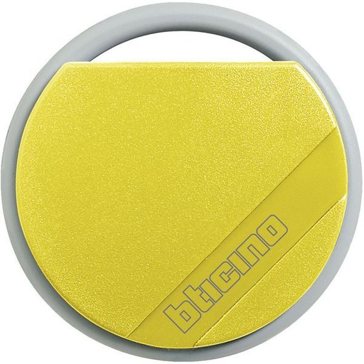 [BT348206] Badge Resident Jaune - Bticino 348206