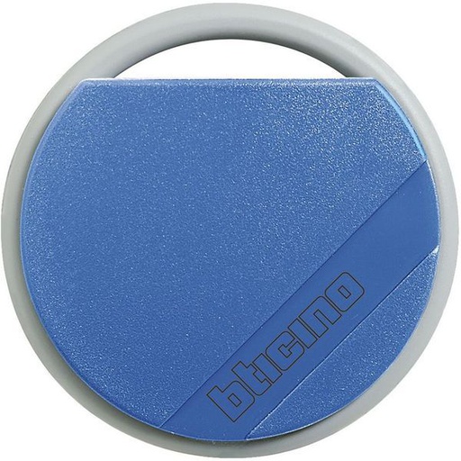 [BT348203] Badge De Proximité Résidents 13,56Mhz Couleur Bleu - Bticino 348203