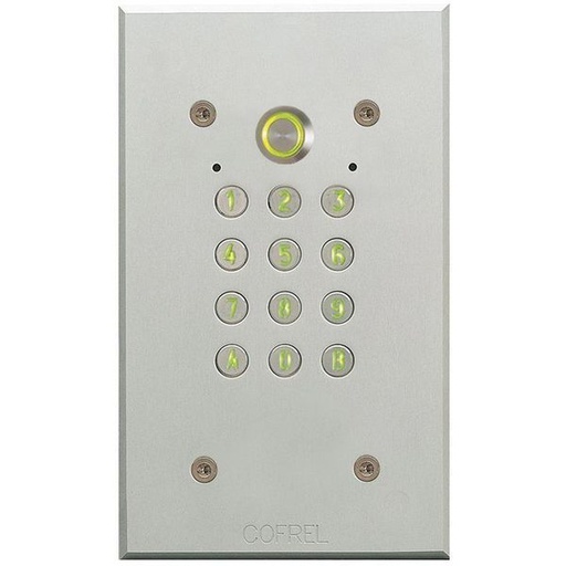 [BT005310] Clavier Codé Tercode 2050N Argent Sans Emplacement Vigik - Bticino 005310