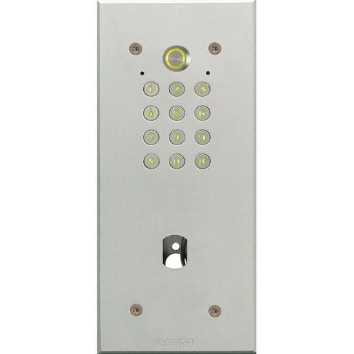 [BT005311] Clavier Codé Tercode 2050N Argent Avec Emplacement Vigik - Bticino 005311