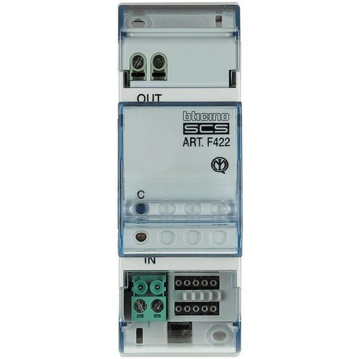 [BTF422] Interface Modulaire Bus Bus Pour Extension D'Installation - - Bticino F422
