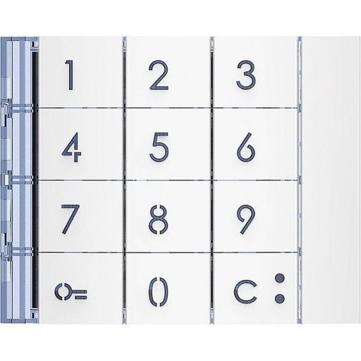 [BT353002] Facade Clavier Code Allwhite - Bticino 353002