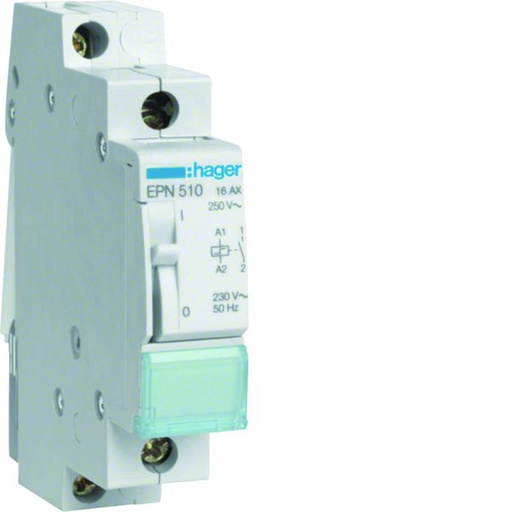 [HAG-EPN510] Télérupteur 1F 230V 16A 1 module EPN510