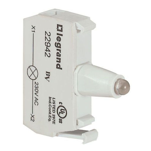 [LEG022942] Acs Bloc Led 230V Vert Vis legrand 022942