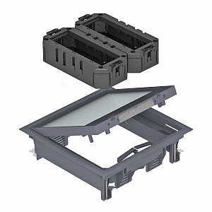 [OBO7429584] Kit boitiers de sol type GES GES4-2 KU 7011 7429584
