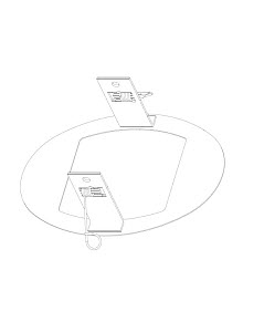 [OBO6133555] Rosace plafond VERT DB 1 6133555