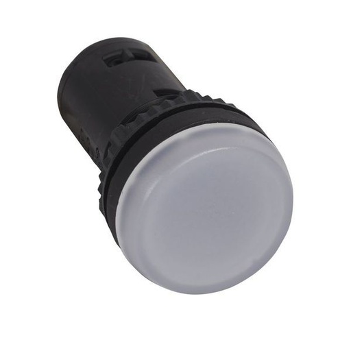 [LEG024610] Voyant Monobloc Avec Led Intégrée Ip69 Osmoz Complet Blanc legrand 024610