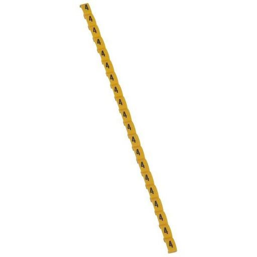 [LEG038404] Repere Duplix 4 Jaune legrand 038404