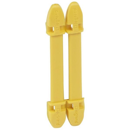 [LEG038454] Support 7 Reperes Jaune legrand 038454
