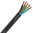 Câble Électrique U-1000 R2V 5G35 mm² Cuivre Rigide Noir - Prix au mètre