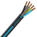 Câble Électrique U-1000 R2V 5G50 mm² Cuivre Rigide Noir - Prix au mètre