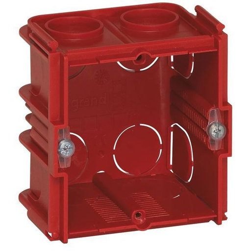 [LEG080151] Boîte Monoposte Batibox Pour Maçonnerie 1 Poste Carrée Assoc legrand 080151