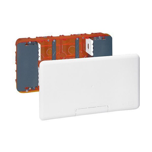 [LEG080195] Boîtier Batibox Multimédia 2X5 Modules Maximum 285X142Mm legrand 080195