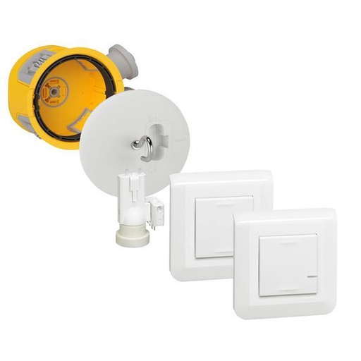[LEG088563] Kit Avec 1 Dcl Radio Complet + 2 Commandes Mosaic Sans Fil - legrand 088563