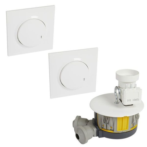 [LEG088565] Kit Avec 1 Dcl Radio Complet + 2 Commandes Dooxie Sans Fil - legrand 088565