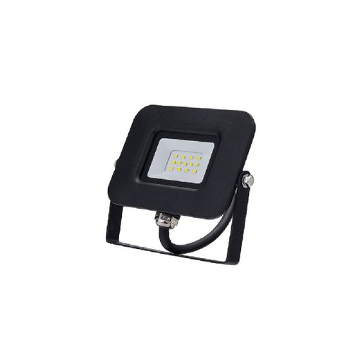 [OPT-5882] Projecteur Led Smd Noir Epistar 10W Ac170-265V 150° Ip65 2800K 70Cm Cable 5882