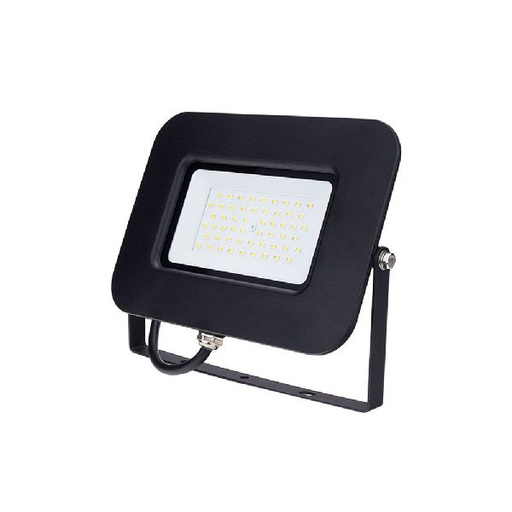 [OPT-5890] Projecteur Led Smd Noir Epistar 50W Ac170-265V 150° Ip65 4500K 70Cm Cable 5890